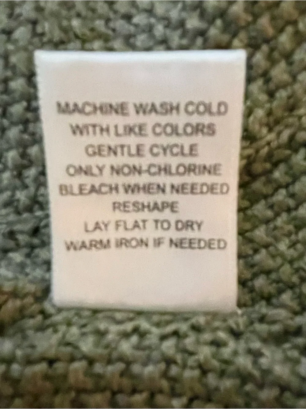 Lety & Me Sage Green Hooded Open Front Knit Cardigan Sweater Large Sustainable